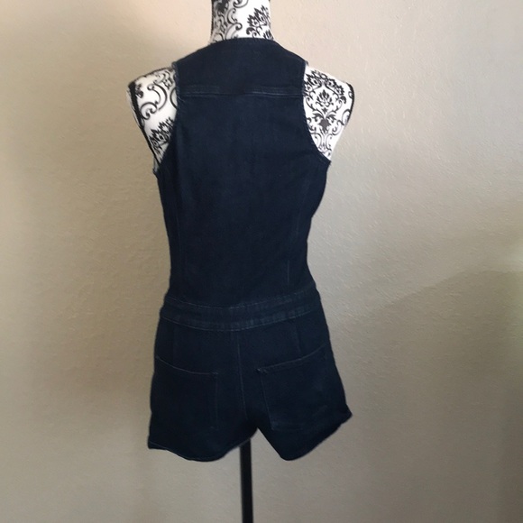 🔴SALE NEW GUESS Denim Romper - Picture 3 of 3